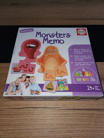 Jeu Monters memo 24 mois