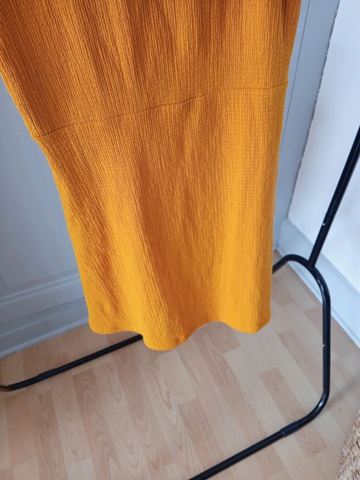 Robe d'été jaune moutarde - Cache-cache - - photo numéro 4