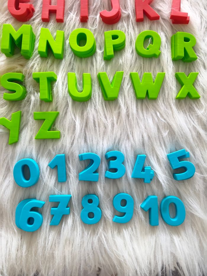 Lot lettres magnétiques - photo numéro 4