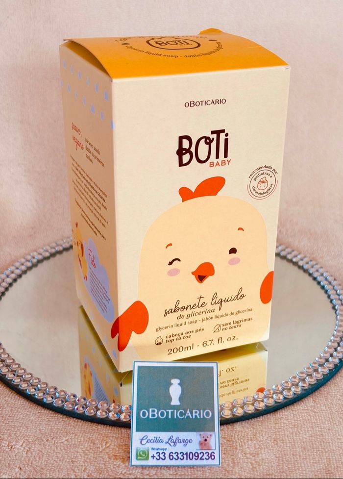 Jabón líquido de glicerina Boti Baby OBoticario - photo numéro 2