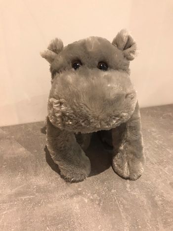 Peluche hippopotame