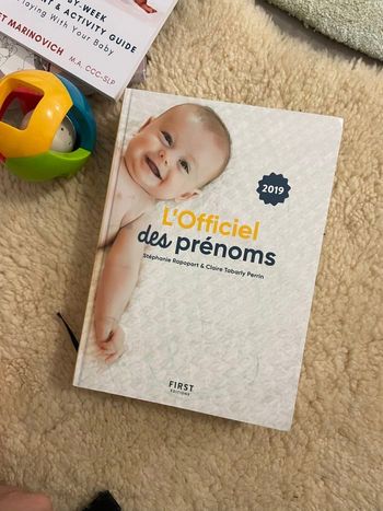 Livre « L’Officiel des prénoms 2019 »