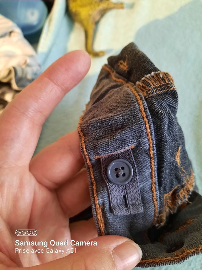 Jeans slim taille ajustable - photo numéro 3