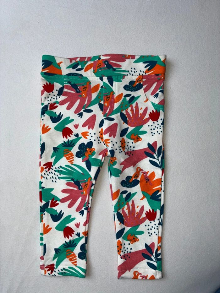 Legging fleuri
