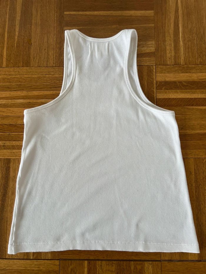 Ay the label top côtelé Billie blanc taille S - photo numéro 7