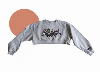 Sweat crop top My Hero Academia – taille S