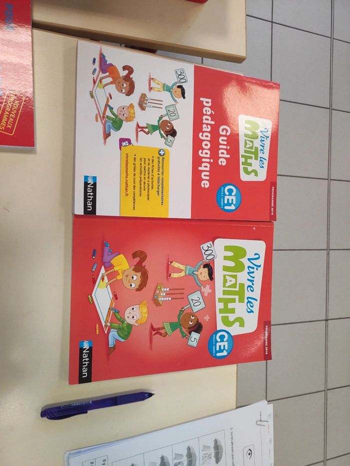 vivre les maths ce1 guide pédagogique + cahier élève