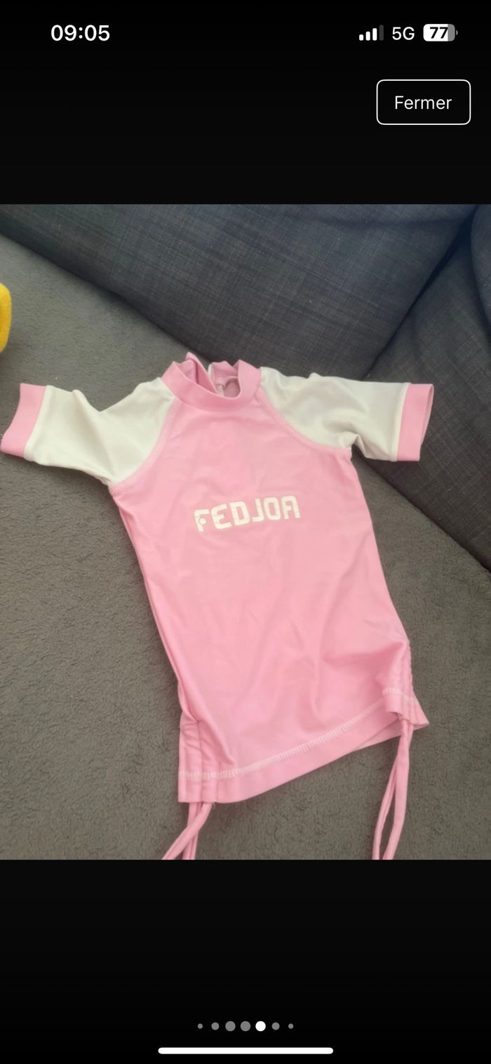 Maillots bain bébé fille 18 mois + body coton - photo numéro 4