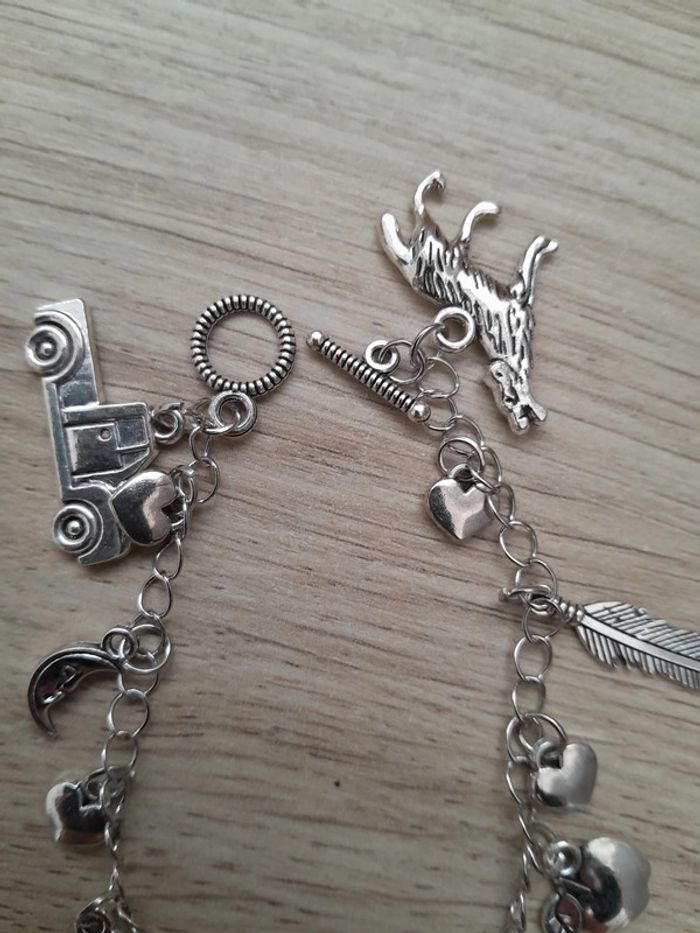 Bracelet à breloques inspiré de la Saga Twilight - photo numéro 4