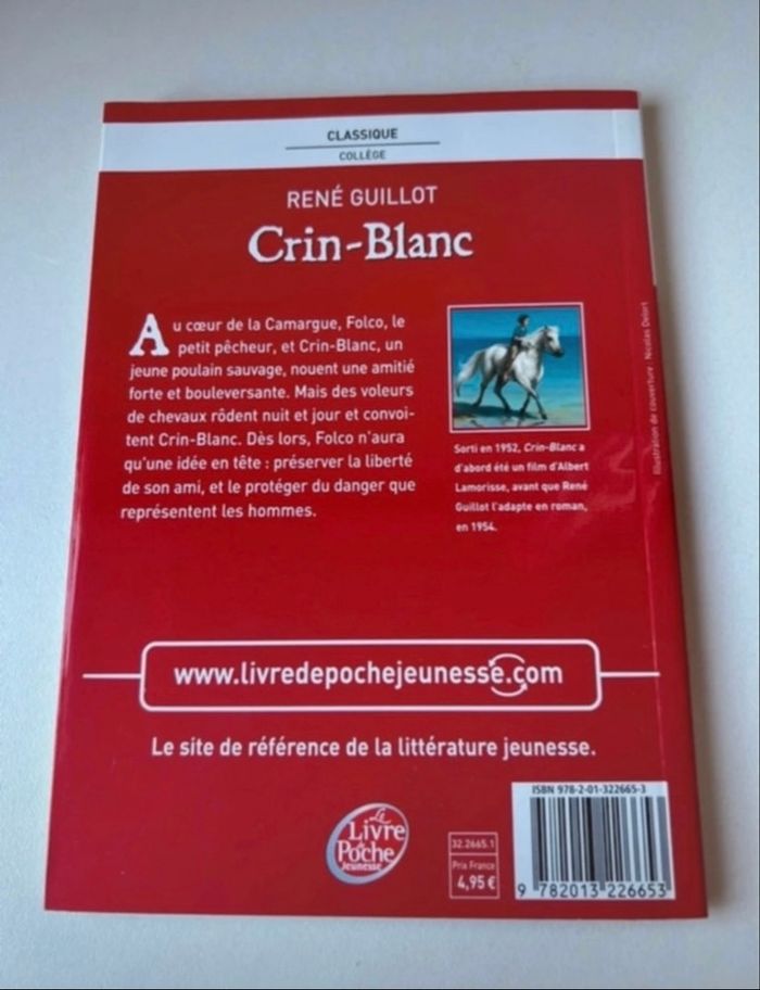 livre crin-blanc de rené guillot - photo numéro 3