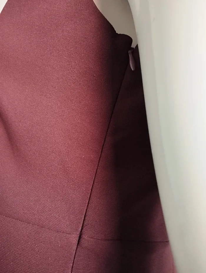 Robe Morgan taille 38 couleur lie de vin - photo numéro 5
