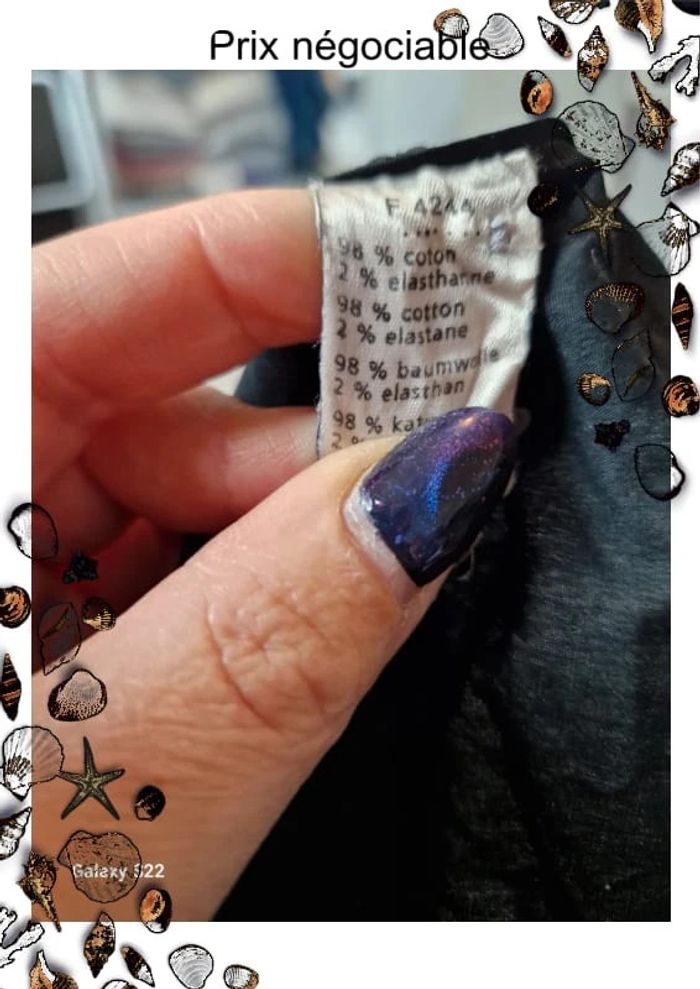 🌈 Chemise homme manche courte "Lacoste" Taille 42/44 très bon état 🌈 - photo numéro 6