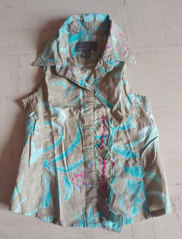 Chemise sans manches