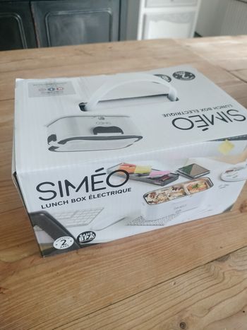 Lunch box électrique Siméo neuve pour repas chauds au bureau