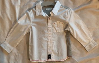 Chemise bi matière 12 mois