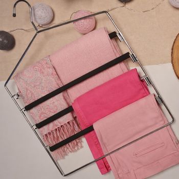 Porte-écharpes/pantalons gain de place – Neuf