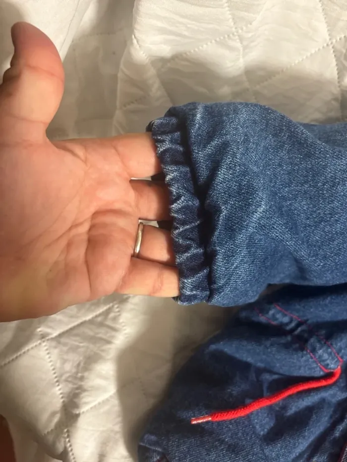 Superbe manteau chaud taille 12mois marque absorba - photo numéro 2