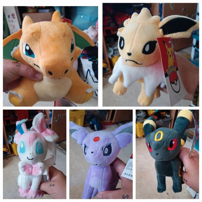 Lot peluches pokemon neuves pas de vinted go