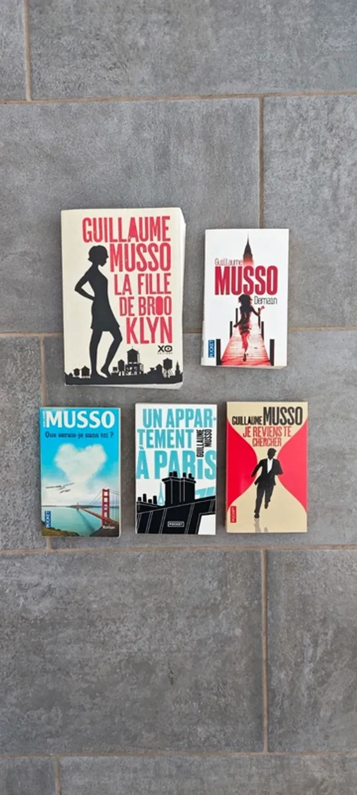 Lot de livres Guillaume Musso