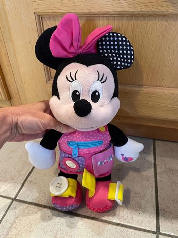 Peluche d'activité Minnie Mouse Clementoni