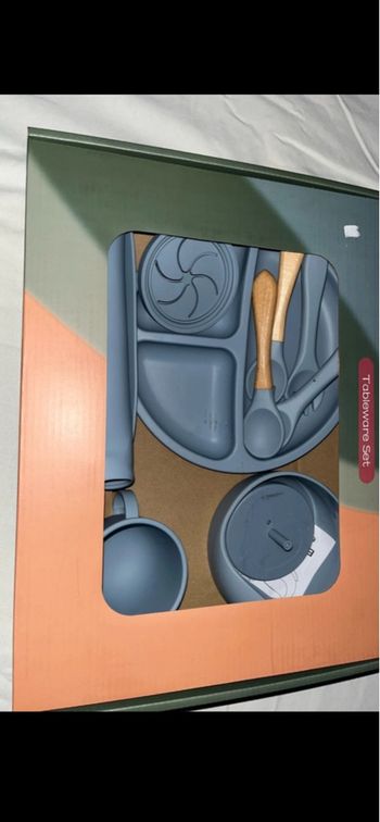 Set de repas en silicone pour enfant 10 pièces