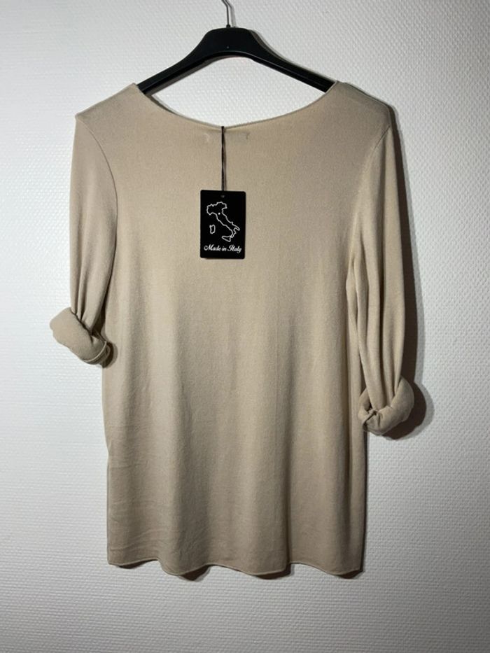Pull « cœur » femme taille unique (36-40)- nos- neuf avec étiquette - photo numéro 3