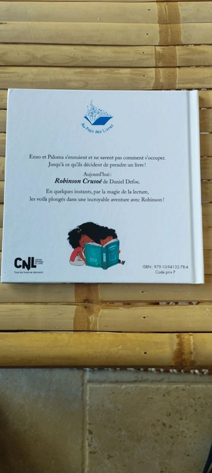 Livre Une aventure avec Robinson Crusoé - photo numéro 2