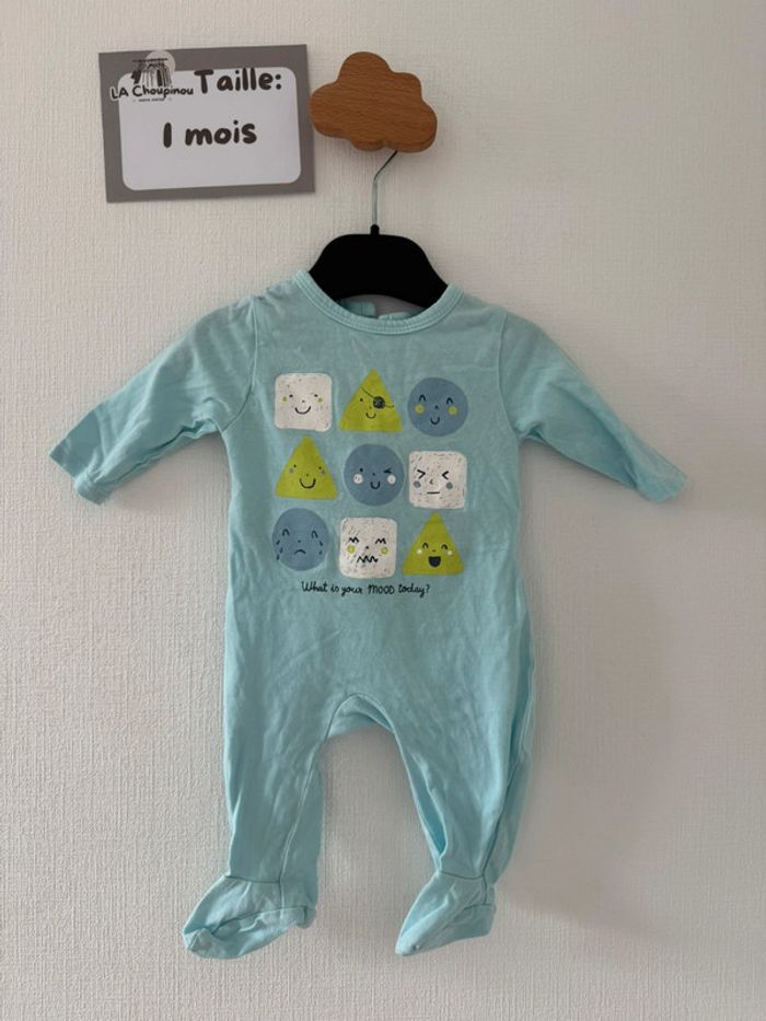 Pyjama / dors bien / grenouillère - taille 1 mois 🌼
