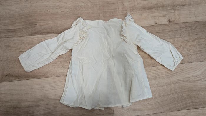 Blouse manches longues Écru Kiabi 12 Mois - photo numéro 6