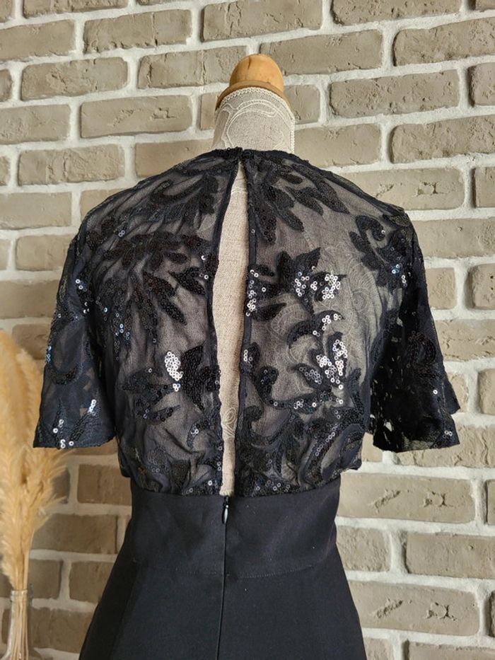 Magnifique combishort noire à sequins Etam - Neuve - photo numéro 13