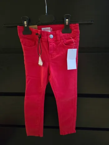 jeans skinny rouge Kiabi