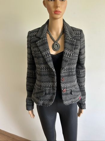 Veste courte grise et noire Esprit taille XS bon état
