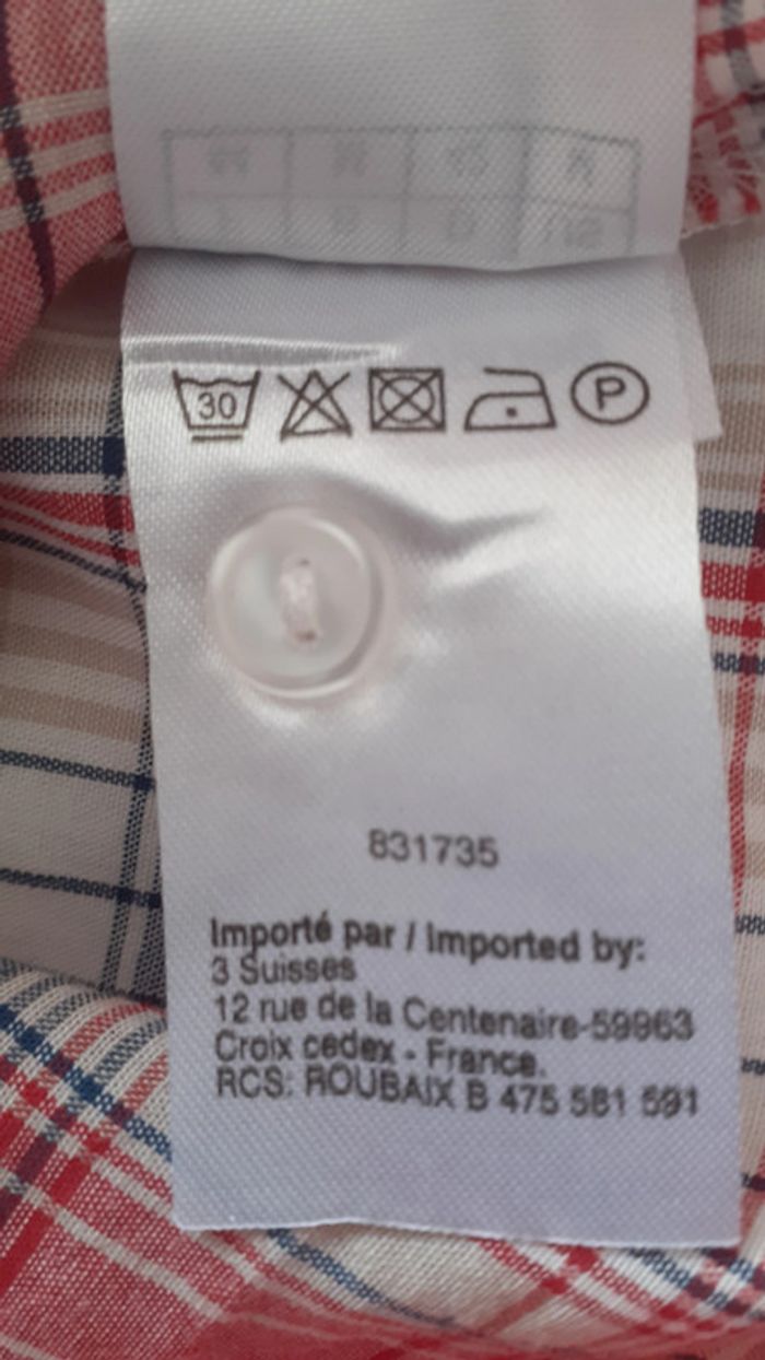 Chemisier à carreaux. Taille 38. Neuf. - photo numéro 7