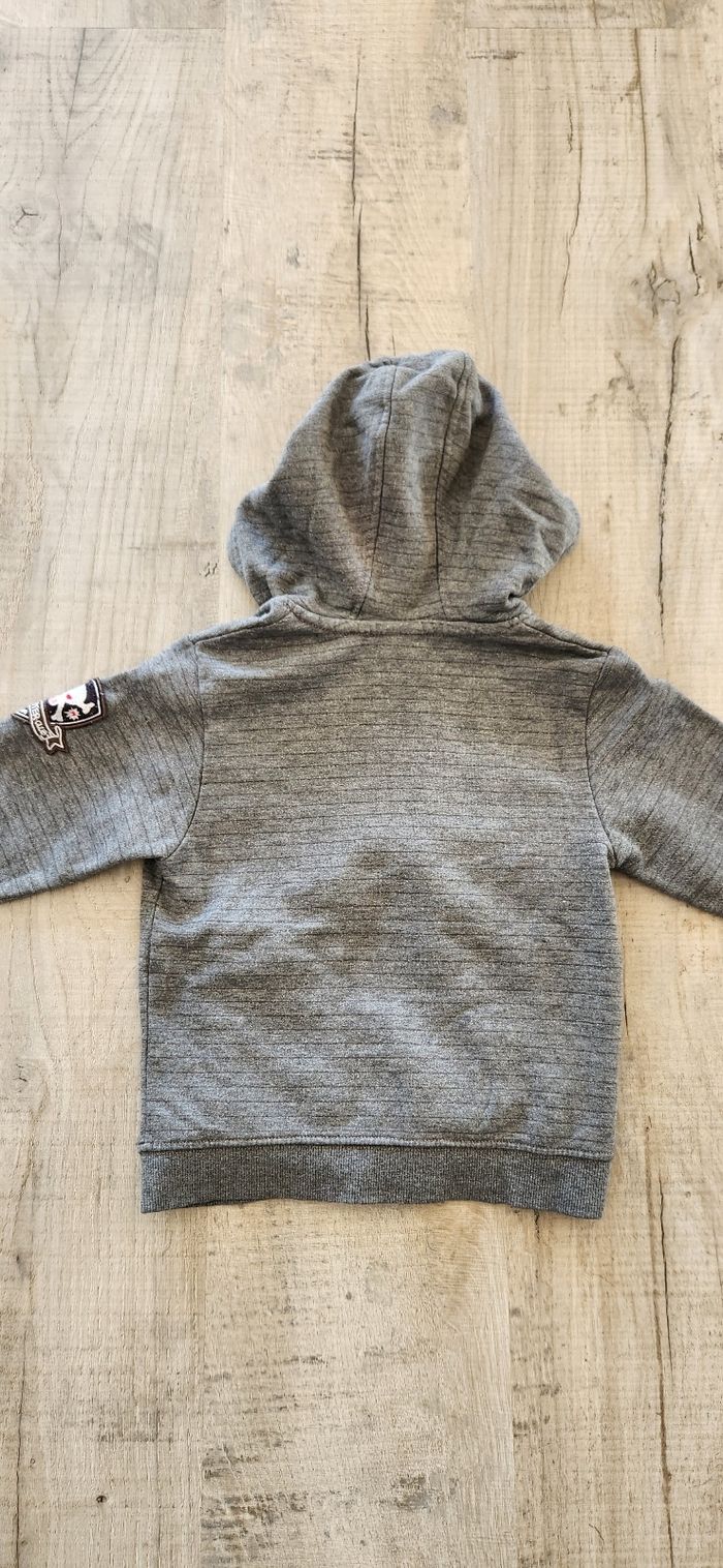 Lot 2 sweats à capuche 4 ans - photo numéro 3