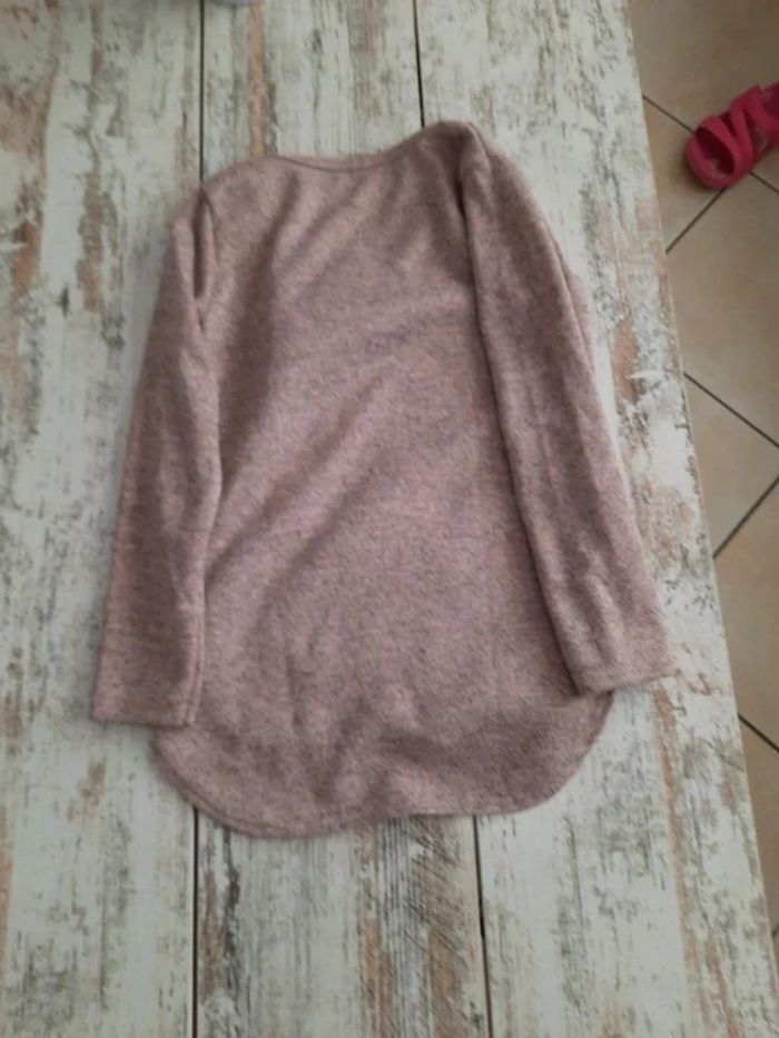 Pull 10 ans avec chapeau & pompon fausse Fourrure - photo numéro 4