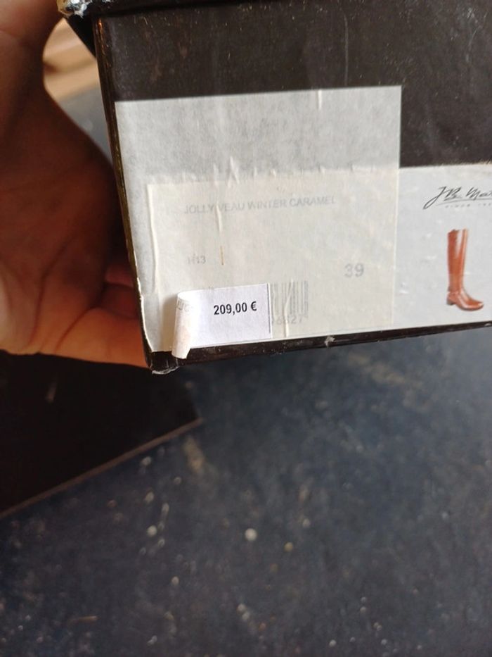 Botte cuir jb martin 39 - photo numéro 7