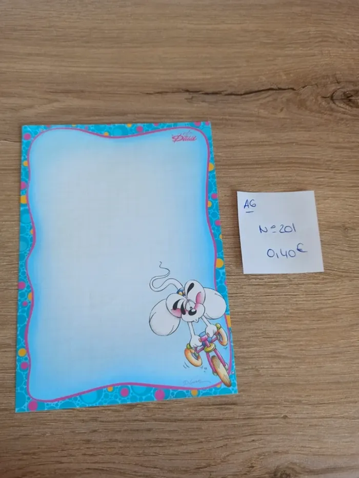 Feuille Diddl A6 201 0,40€