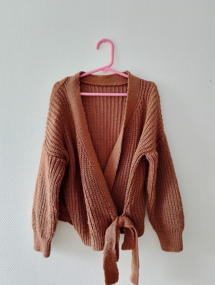 Gilet camel 10 ans - photo numéro 2