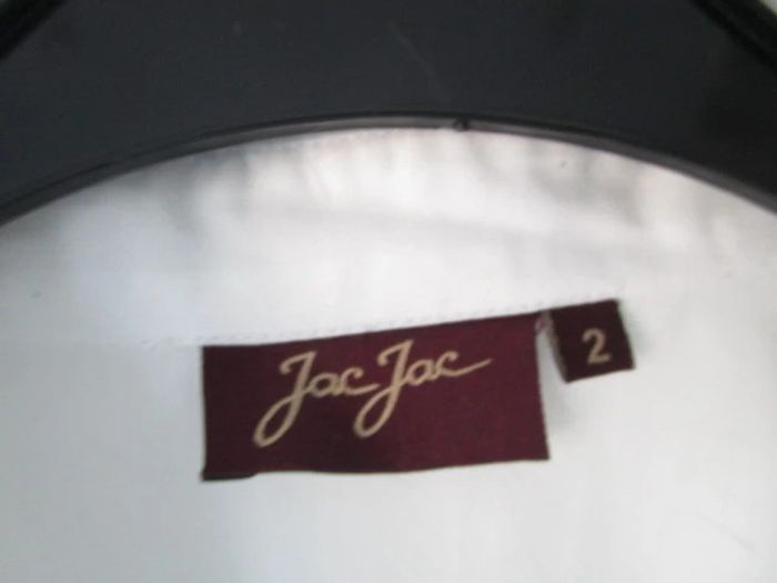 Chemise blanche vintage fleur 40/42 TBE - photo numéro 8