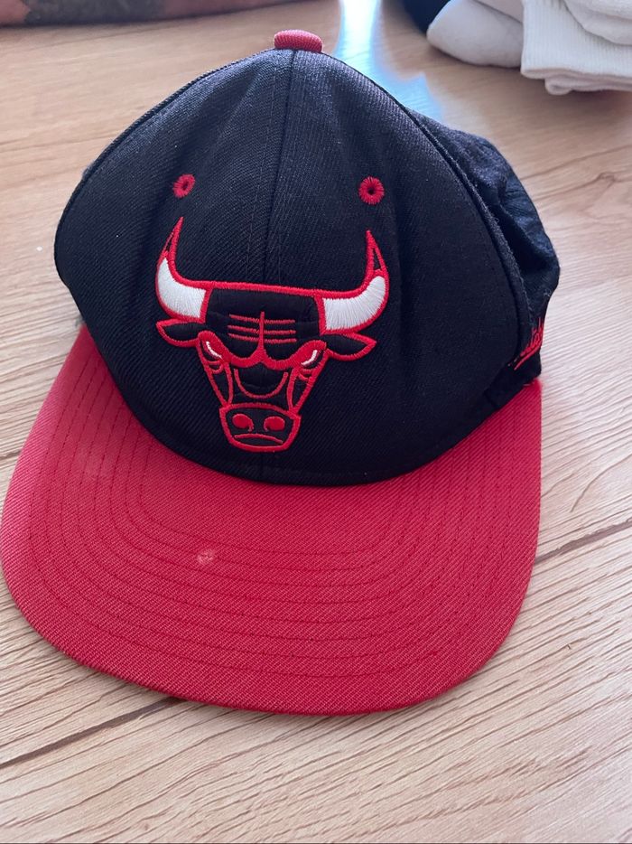 Casquette vintage NBA chigaco bull pure laine