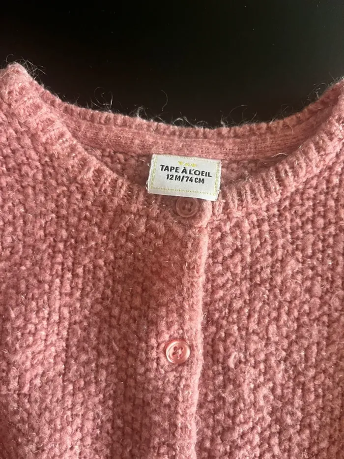 Gilet en laine 12 mois - photo numéro 2