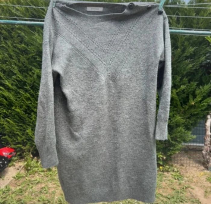 Robe pull grise Promod – Taille M Très bon état - photo numéro 2