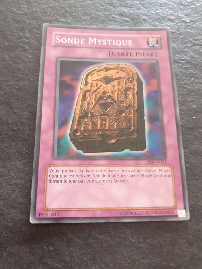 Carte Yu-Gi-Oh ! Sonde Mystique SDP-F021