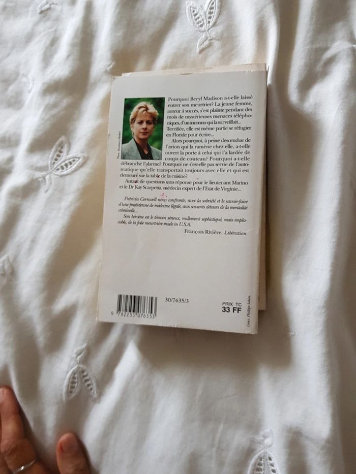 3 premiers tomes de la collection Scarpetta par Cornwell - photo numéro 6