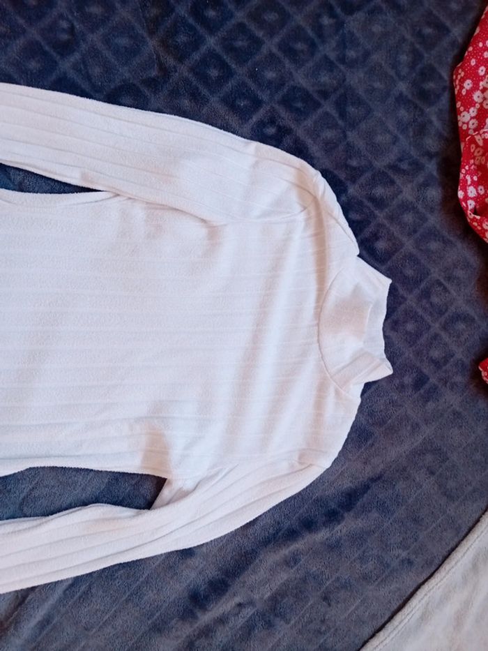 Sous pull blanc - photo numéro 2