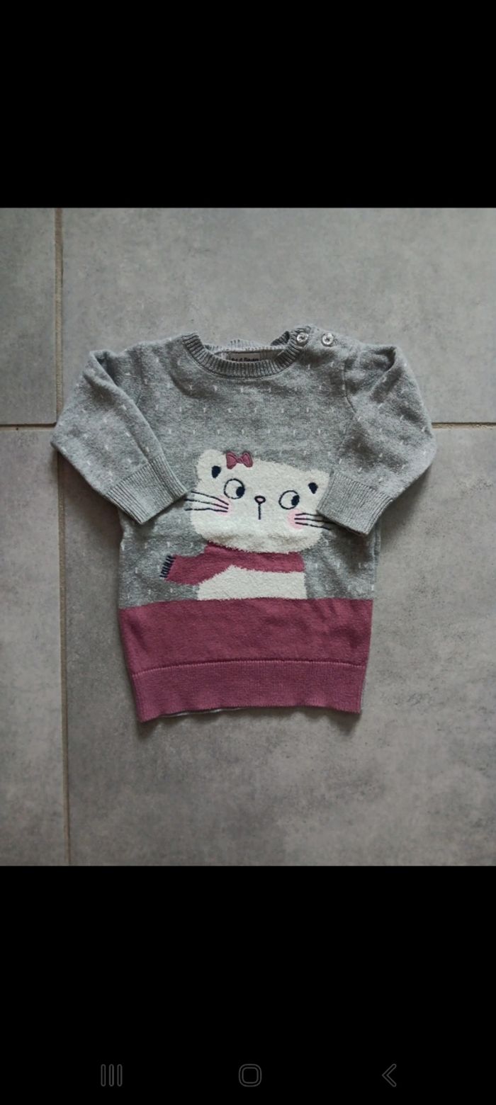 Lot robes pulls 3 mois - photo numéro 4