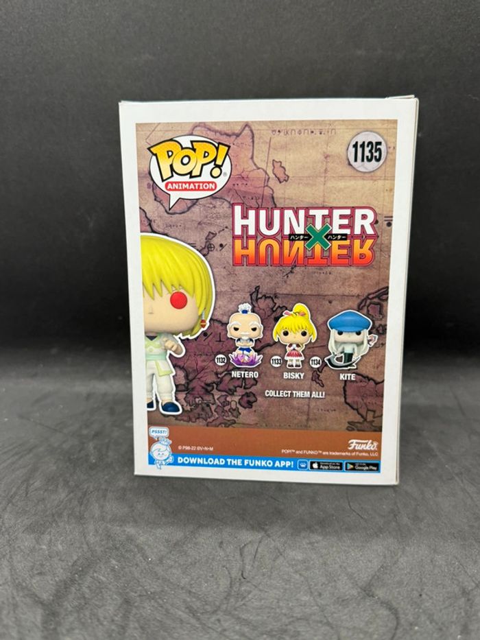 Funko pop Hunter X Hunter Kurapika 1135 FYE Exclusive - photo numéro 4