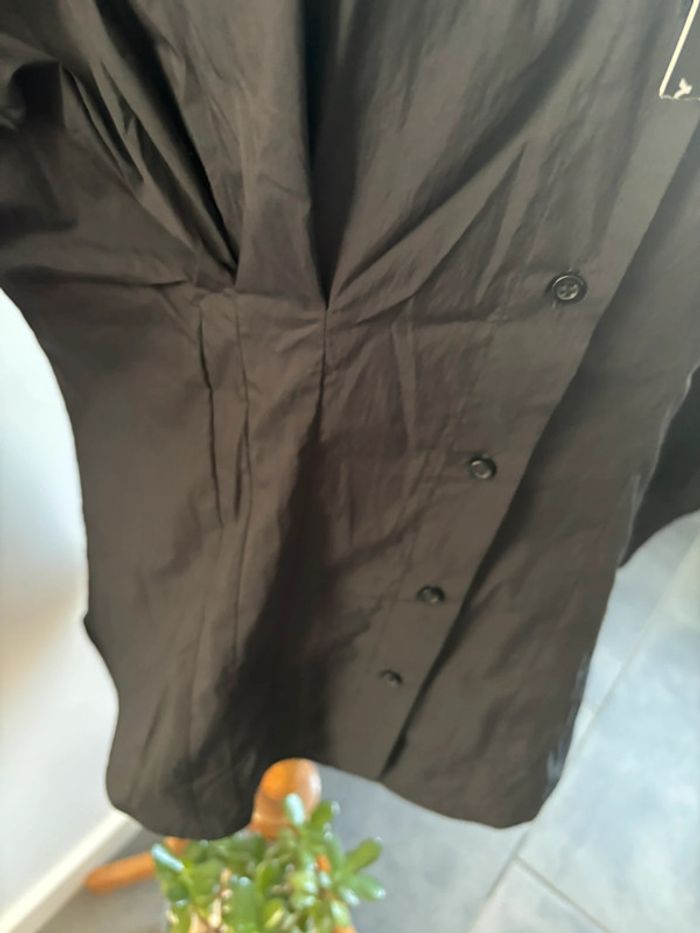 Chemise noire Sisley neuve L - photo numéro 6