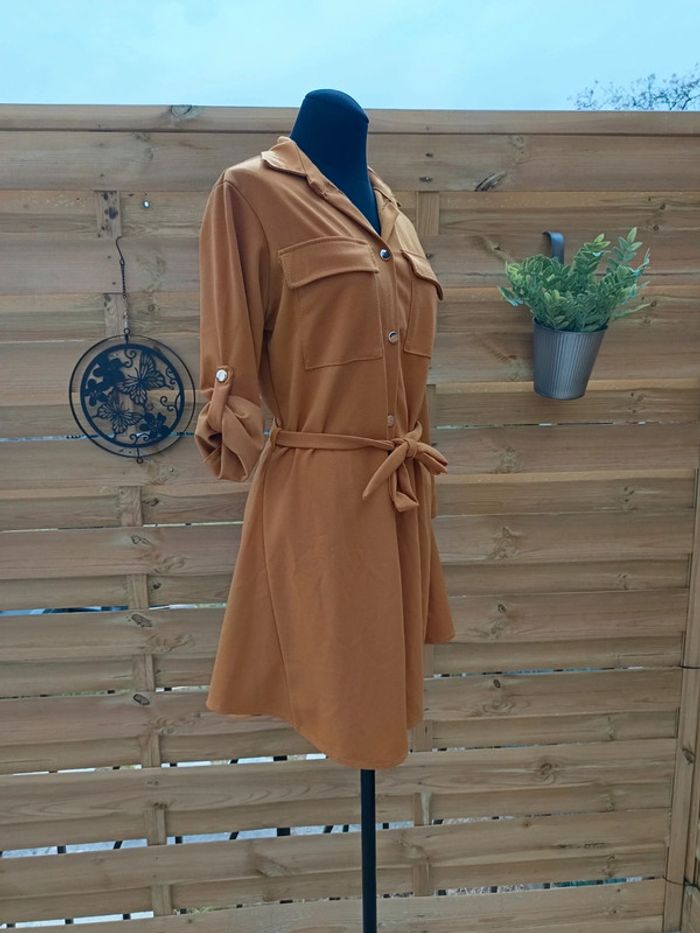 Robe chemise taille 1 marque Made In Italy - photo numéro 2