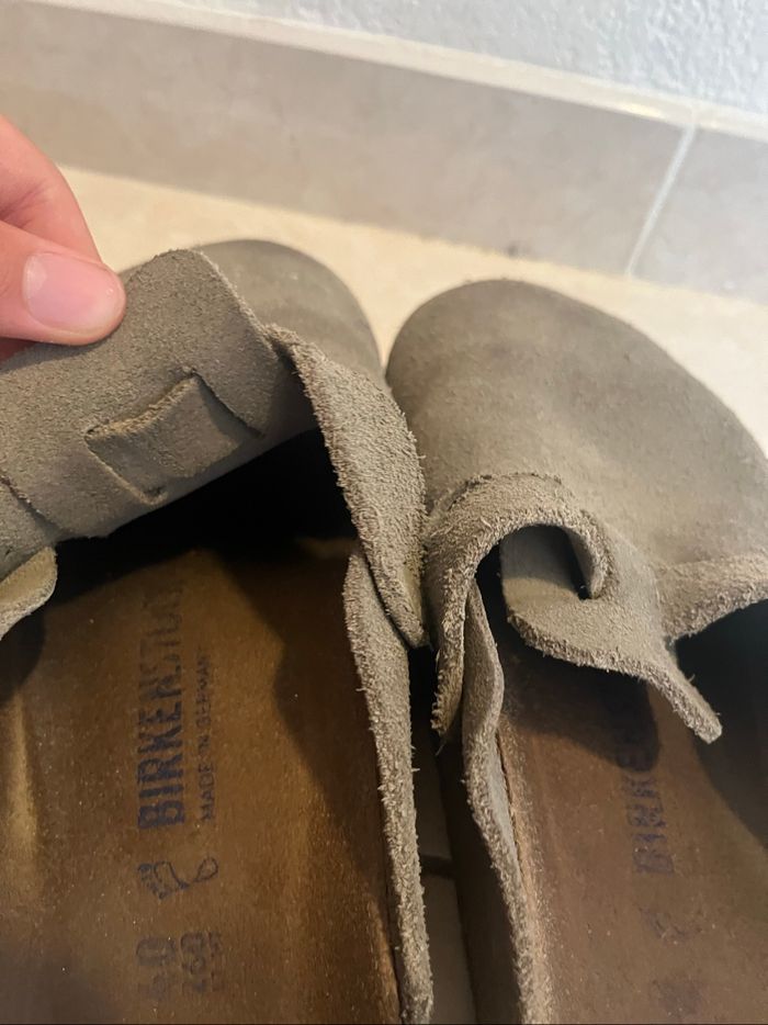 Birkenstock Boston taille 40 verte kaki - photo numéro 6
